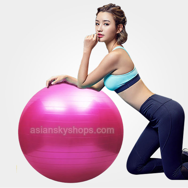 Gymnastic Exercise Ball 75cm Pink Color