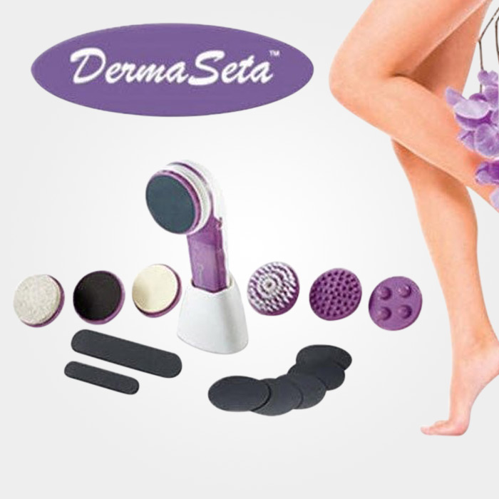 Derma Seta Hair Remover Mini Spa Kit Face Massager