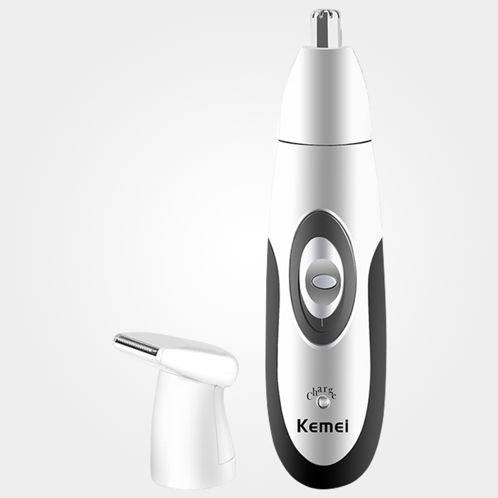 Kemei 2 in 1 Rechargeable Electric Nose Hair Trimmer Km-502