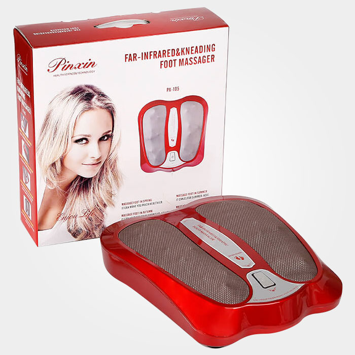 Far-infrared &amp; kneading foot massager PX-105