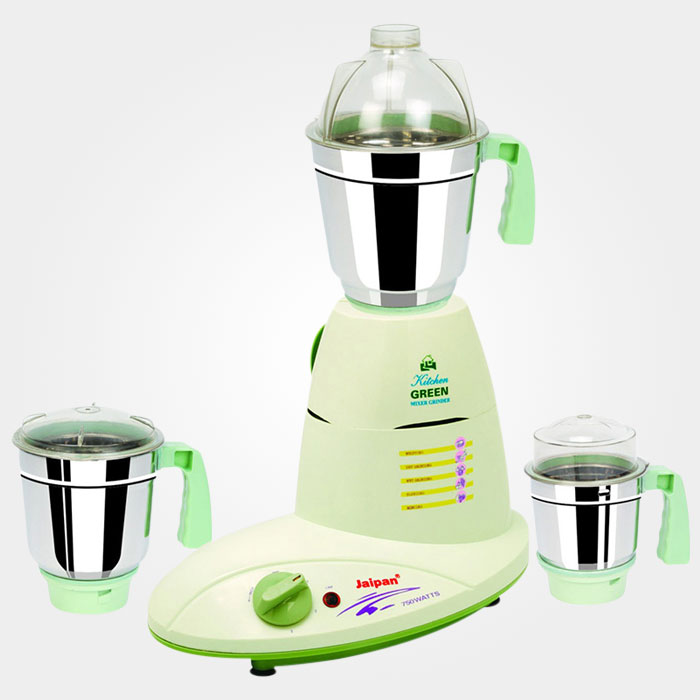 Jaipan Kitchen Green Juicer Mixer Grinder Mc-4041